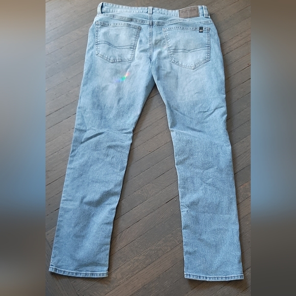 Buffalo David Bitton Light Blue Straight Jeans - Picture 1 of 4